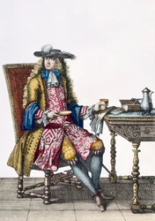 Tenue élaborée de gentleman, 1760