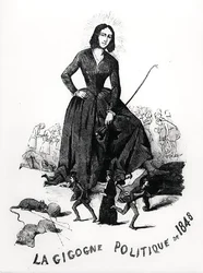 George Sand, la cigogne politique, de 