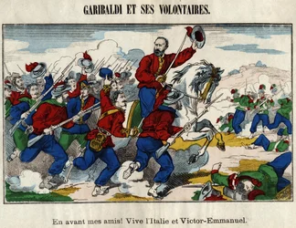 Giuseppe Garibaldi et les volontaires