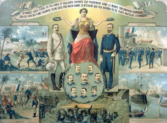 Glorification de la campagne au Dahomey (Bénin) et à Cronstadt