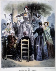 Gouvernement des femmes, Révolution de 1848