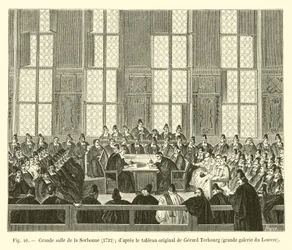 Grande salle de la Sorbonne, 1732