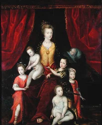 Portrait de groupe, possiblement d