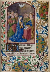 La Pentecôte, du Livre d