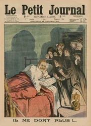 Il ne dort plus !, illustration de couverture de 