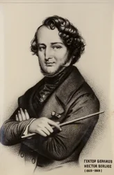 Hector Berlioz, compositeur romantique français (1803-1869)