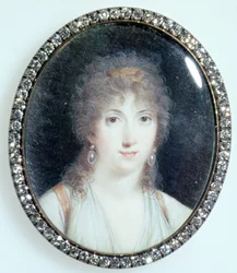 Henriette Lucy Dillon (1770-1853) Marquise de la Tour du Pin Gouvernet, vers 1802