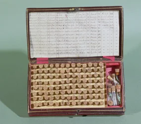Valise de médecine homéopathique, 2e moitié du 19e siècle
