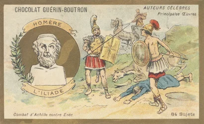 Homère, poète grec de la fin du VIIIe siècle av. J.-C., auteur de « L