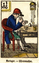 Horloger; Série sur les métiers, image d