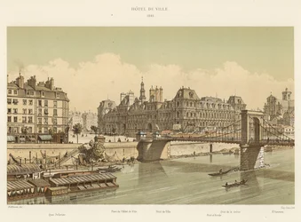 Hôtel de Ville, 1842