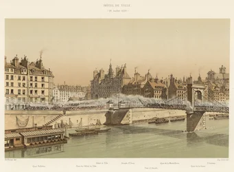 Hôtel de Ville, 28 Juillet 1830