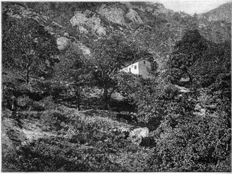 Maison de bandits dans la Pentica en Corse.