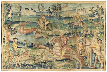 Tapisserie de chasse, probablement Paris, début du XVIe siècle