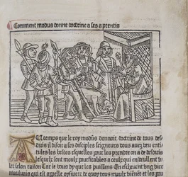 Illustration du Livre du Roy Modus et de la Reine Racio par Henri Ferrières, 1486