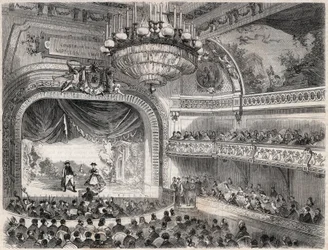 Inauguration du théâtre de la ville de Vichy le 2 juillet