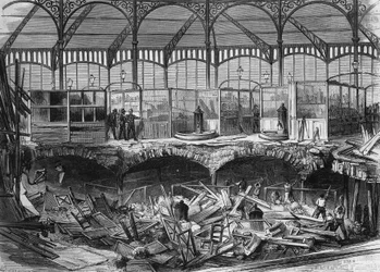 Incendie des Halles centrales de Paris