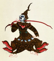Indrajit (personnage du Ramayana). Dans « Contes du Cambodge » d