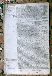 Interrogatoire du cardinal de Rohan (1734-1803), janvier 1786