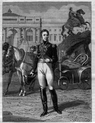 Jacques Law, marquis de Lauriston - Portrait de Jacques Alexandre Bernard Law, marquis de Lauriston, maréchal de France (1768-1828) - dans « Histoire de l