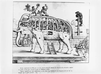 Jardin des Plantes à Paris, 1819