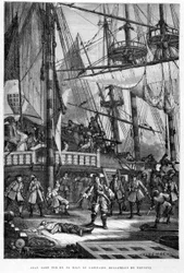 Jean Bart tue le capitaine hollandais de Neptune de sa main - dans « L