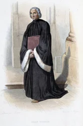 Jean de Gerson, prédicateur et théologien français (1363-1429) - dans « Le Plutarque français », par Mennechet