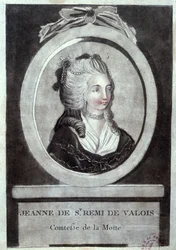 Jeanne de Valois-Saint-Remy (1756-91), comtesse de La Motte, vers 1786