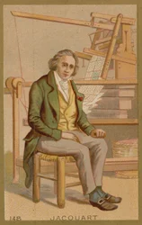 Joseph Marie Jacquard, tisserand et marchand français