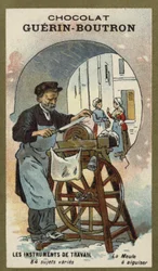 Meule à aiguiser les couteaux