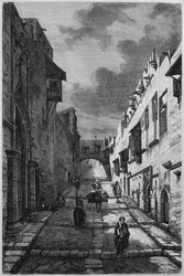 Rue des Chevaliers à Rhodes, de La Syrie d