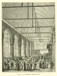 La Grand-Salle, brûlée en 1618