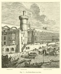 La Porte-Neuve en 1650