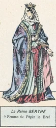 La reine Berthe, femme de Pépin le Bref