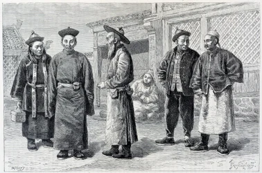 Lamas et Mongols d
