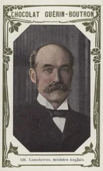 Lansdowne, ministre anglais