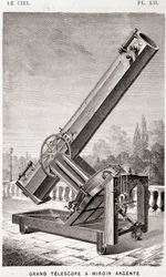 Grand télescope à miroir d