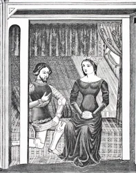 Lancelot et Guenièvre, d