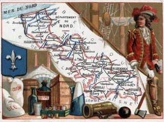 Le Nord (59), Nord-Pas-de-Calais, France. Portrait de Jean Bart