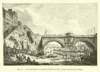 Le Pont-Neuf et le quai de l