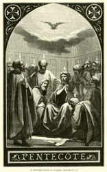 Le Saint-Esprit descend sur les apôtres