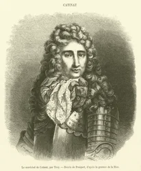Le maréchal de Catinat (gravure)