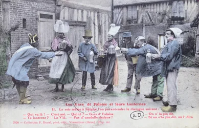 Les Gars de Falaise et leurs Lanternes, vers 1910 (d