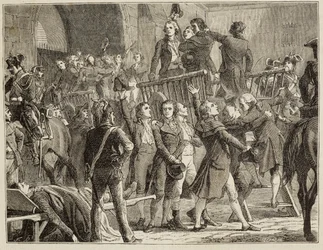 Les Girondins partant pour l