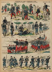 Infanterie de ligne et chasseurs de l