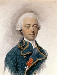 Louis Antoine de Bougainville (1729-1811) jeune homme, vers 1755
