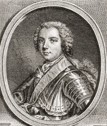 Louis, Dauphin de France, 1729-1765. Seul fils survivant du roi Louis XV. De Les Heures Libres publié en 1908.