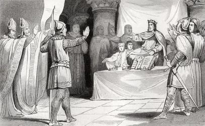 Louis Ier (778-840) le Pieux à la cour, de 