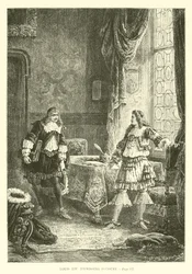 Louis XIV renvoyant Fouquet