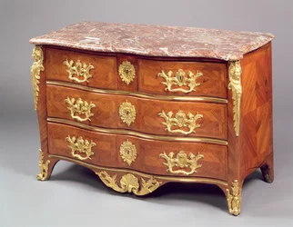 Commode Louis XV par François Garnier vers 1730